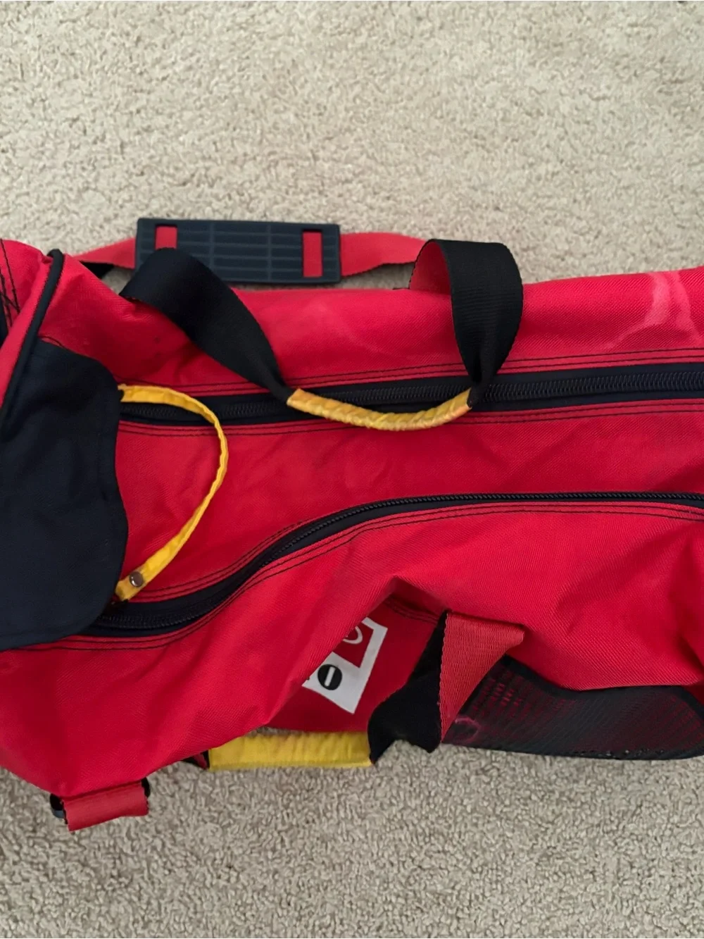 Marlboro Red Adventure Team Duffel with Black Straps